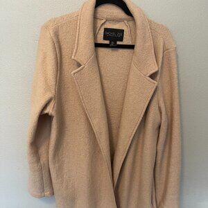Rachel Zoe Wool Blend Open Front Blazer